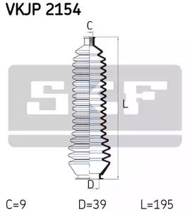 Фото VKJP2154 Комплект пыльника SKF {forloop.counter}}